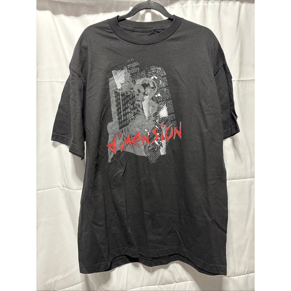Vintage Dimensions Men's Size XL T-shirt Black